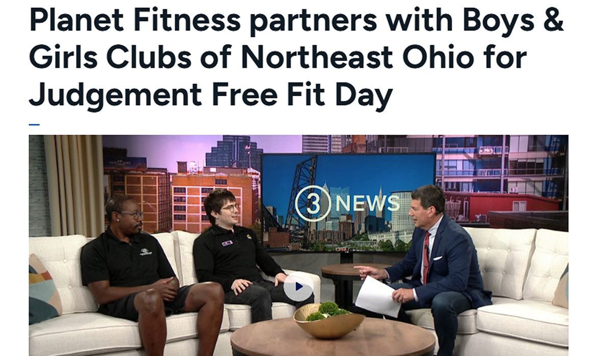 Planet Fitness partners with Boys &amp; Girls Clubs of Northeast Ohio for Judgement Free Fit Day
